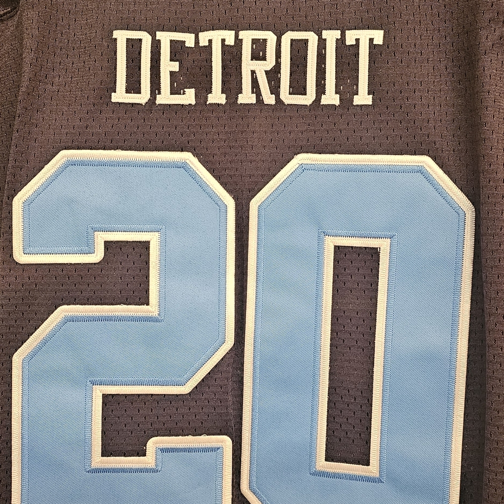 Detroit Lions Barry Sanders #20 NFL Men's Black  Jersey - Picture 4 of 7